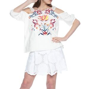 Tanya Taylor Marja Top Blouse Shirt Size 4